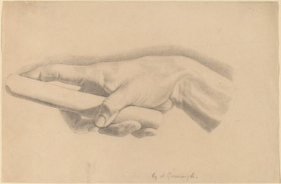 Studie einer Hand von Horatio Greenough