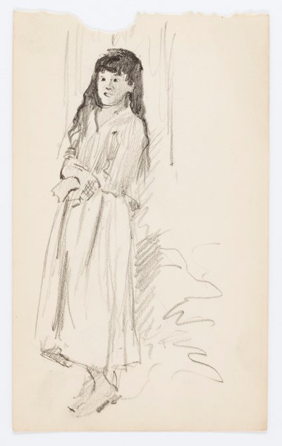 Ohne Titel (Frauenfigur) von Howard Russell Butler