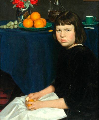 Julie mit den Orangen von Howard Somerville