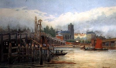Alte Putney-Brücke von Hubert James Medlycott