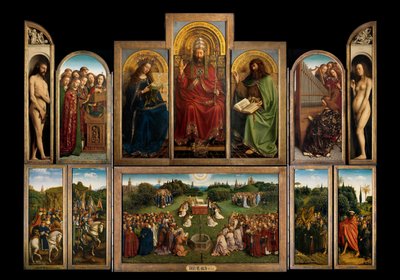 Der Genter Altar von Hubert & Jan van (1390 1441) Eyck