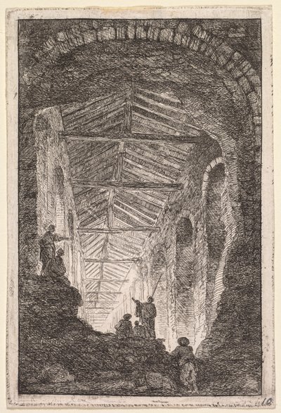 Abende in Rom: Die Antikengalerie von Hubert Robert