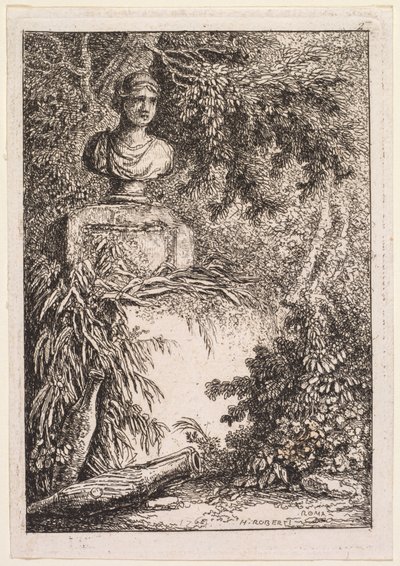 Les Soirées de Rome: Le Buste von Hubert Robert