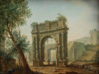 Ruinenlandschaft von Hubert Robert