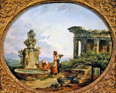 Der Brunnen von Hubert Robert