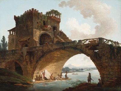 Die Ponte Salario von Hubert Robert