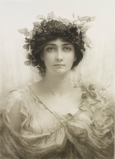 Clematis von Hubert von Herkomer