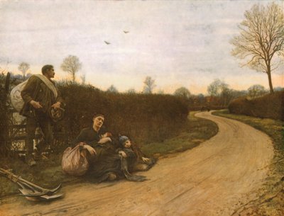 Schwere Zeiten von Hubert von Herkomer