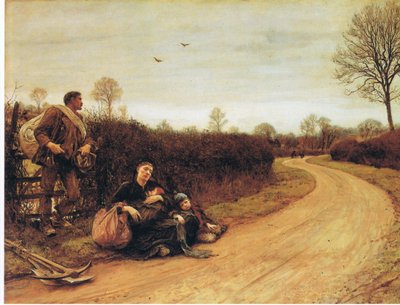 Schwere Zeiten von Hubert von Herkomer