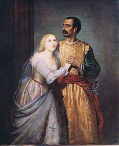 Othello und Desdemona von Hubert von Herkomer