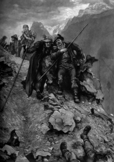 Das Schicksal des Wilderers, 1879 ca. 1880-1882 von Hubert von Herkomer