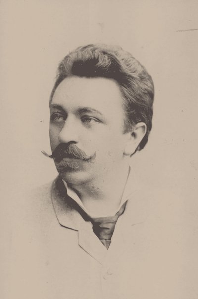 Porträt des Komponisten Eugen Hildach von Höffert