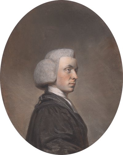 Porträt eines Geistlichen von Hugh Douglas Hamilton