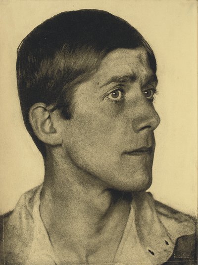 Porträt von Oskar Kokoschka, 1920 von Hugo Erfurth