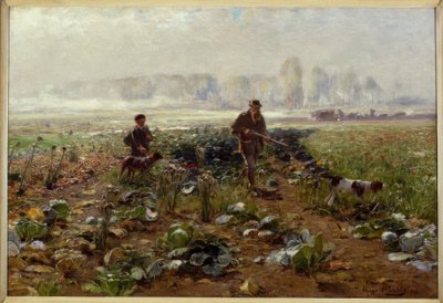 Herbstmorgen von Hugo Muhlig