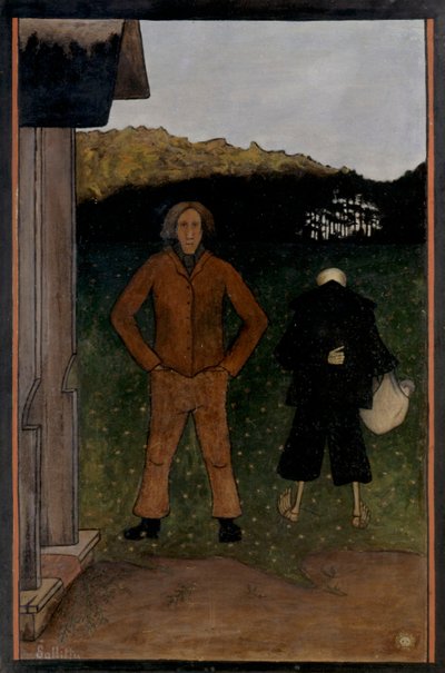 Der Tod und der Bauer von Hugo Simberg