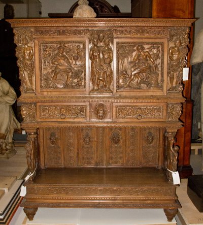 Dressoir, Mitte 1500er Jahre von Hugues Sambin