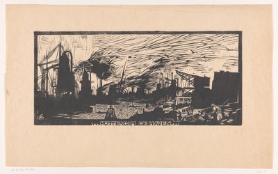 Rotterdam der Hafen von Huib Luns