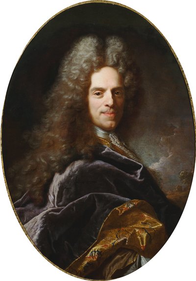 Porträt von Stefano Gentile von Hyacinthe Francois Rigaud