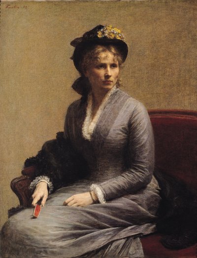 Charlotte Dubourg (1850-1921) 1882 von Ignace Henri Jean Fantin Latour