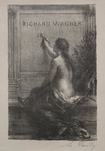 Unsterblichkeit, 1886 von Ignace Henri Jean Fantin Latour