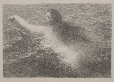 Der Wassergenie, 1896 von Ignace Henri Jean Fantin Latour