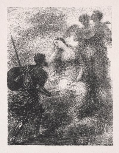 Vision, 1895 von Ignace Henri Jean Fantin Latour