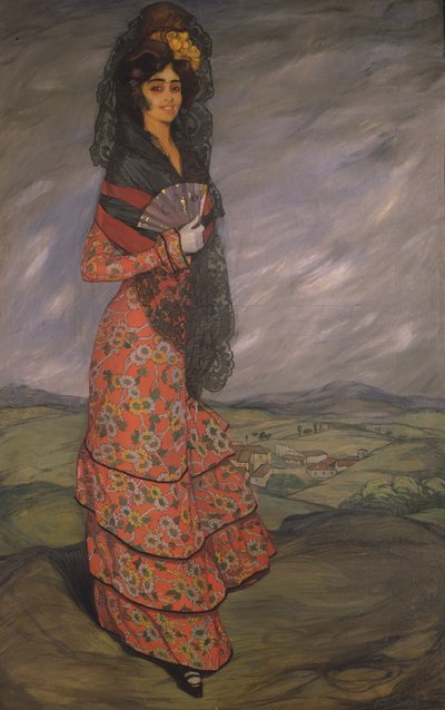 Lola la Gitana von Ignacio Zuloaga y Zabaleta