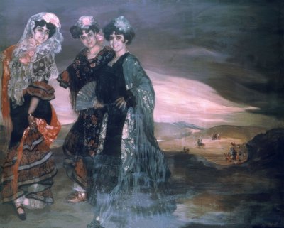 Meine Cousinen von Ignacio Zuloaga y Zabaleta