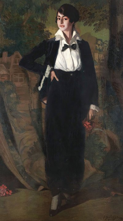 Mademoiselle Souty, 1915 von Ignacio Zuloaga y Zabaleto