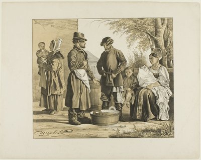 Szenen aus dem russischen Volksleben von Ignatii Stepanovich Shchedrovskii
