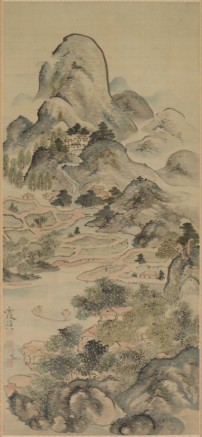 Angeln im Frühling, 1700er Jahre von Ike Taiga