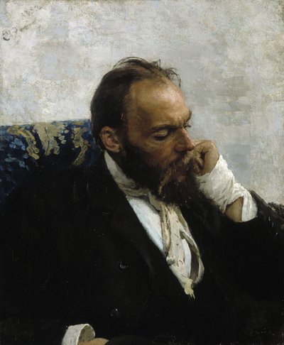 Porträt von Professor Ivanov von Ilya Efimovich Repin