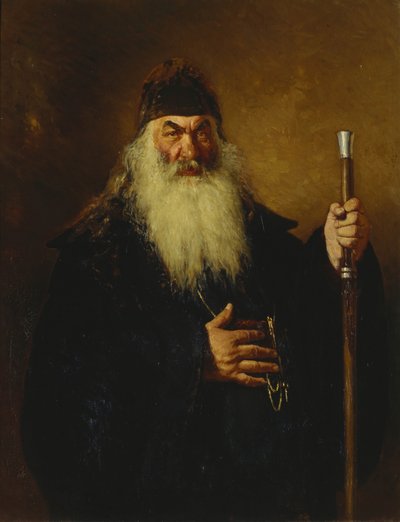Protodiakon, 1877 von Ilya Efimovich Repin