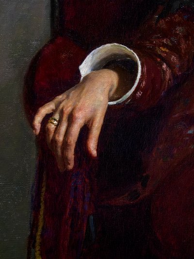Ruhe (Detail) von Ilya Efimovich Repin