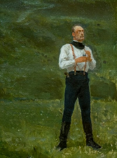 Das Duell (Detail) von Ilya Efimovich Repin