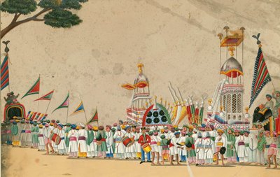 Festumzug, ca. 1800 von Indian Art
