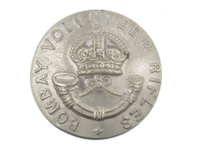 Knopf, Bombay Volunteer Rifles, 1901-1947 von Indian School