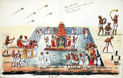 Zeremonie von Indian School