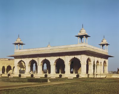 Diwan-i-Am (Halle der öffentlichen Audienzen) von Indian School