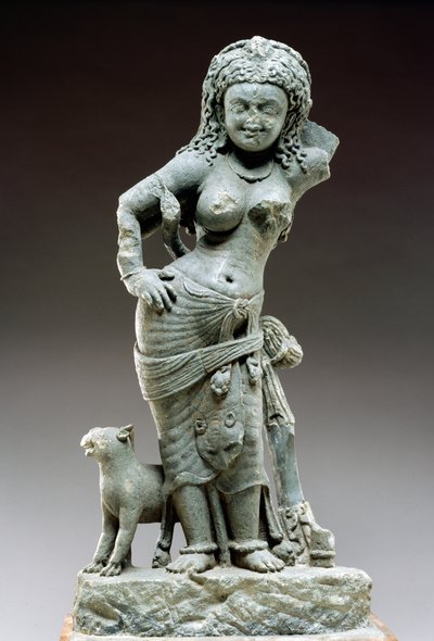 Parvati, Samlaji-Kultur, 500 n. Chr. von Indian School