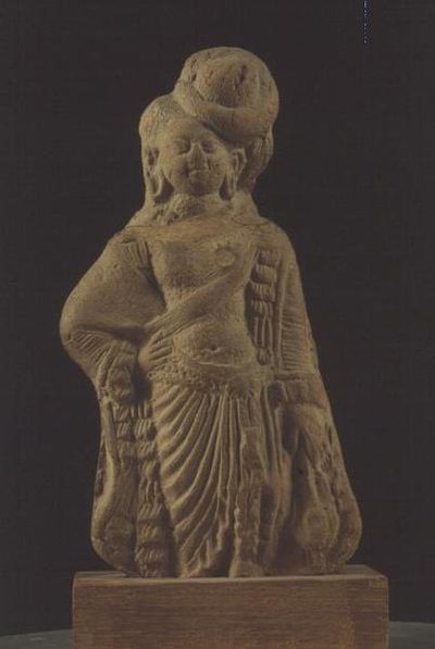 Yakshi, Ahichchhatra (Terrakotta) von Indian School