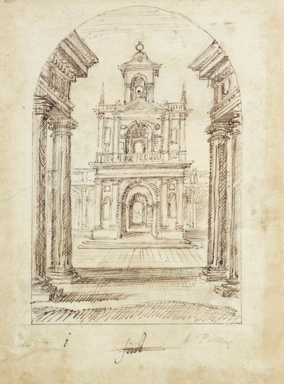 Ein Palast von Inigo Jones