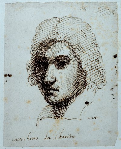 Zeichnung von Guercino von Inigo Jones