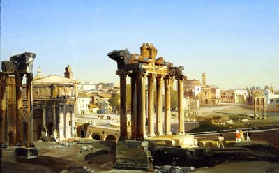 Forum Romanum von Ippolito Caffi