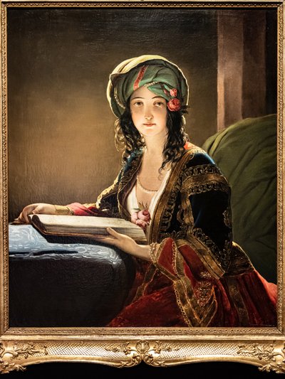 Porträt einer orientalischen Frau von Ippolito Caffi