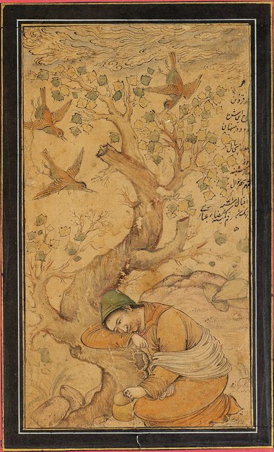 Ein verlassener Bettler von Iranian School