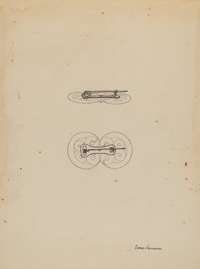 Brosche von Irene Lawson