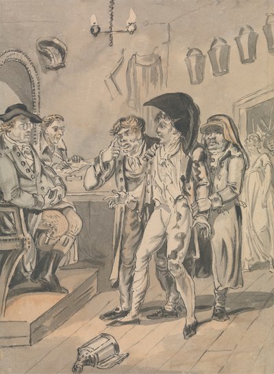 Vor dem Magistrat von Isaac Cruikshank