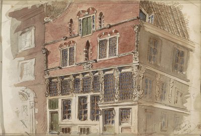 Fassade aus dem 17. Jahrhundert von Isaac Gosschalk